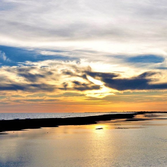 Balade matinale sur les plages d�sertes